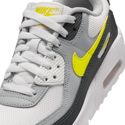 Details for (JR) Nike Air Max 90 Off White/Gris Oscuro/Gris Claro/Amarillo Sonic IQ0098-100