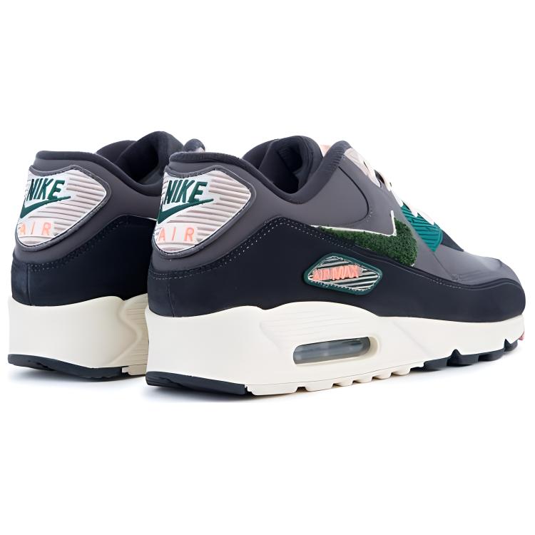Shop Nike Air Max 90 Gris Aceite Bosque Lluvioso 858954-002