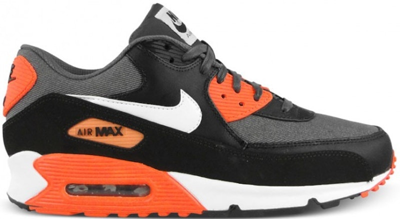 Buy Nike Air Max 90 Premium ''Grigio Scuro Nero Total Crimson'' 333888-017