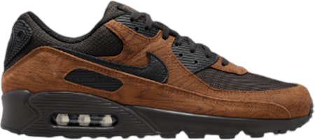Nike Air Max 90 Premium 'Light Brtitish Tan Velvet Brown' IQ0283-281 Nike Air Max 90 Premium 'Light Brtitish Tan Velvet Brown' IQ0283-281
