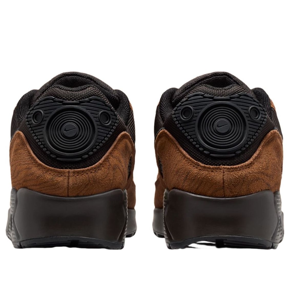 Shop Nike Air Max 90 Premium 'Light Brtitish Tan Velvet Brown' IQ0283-281