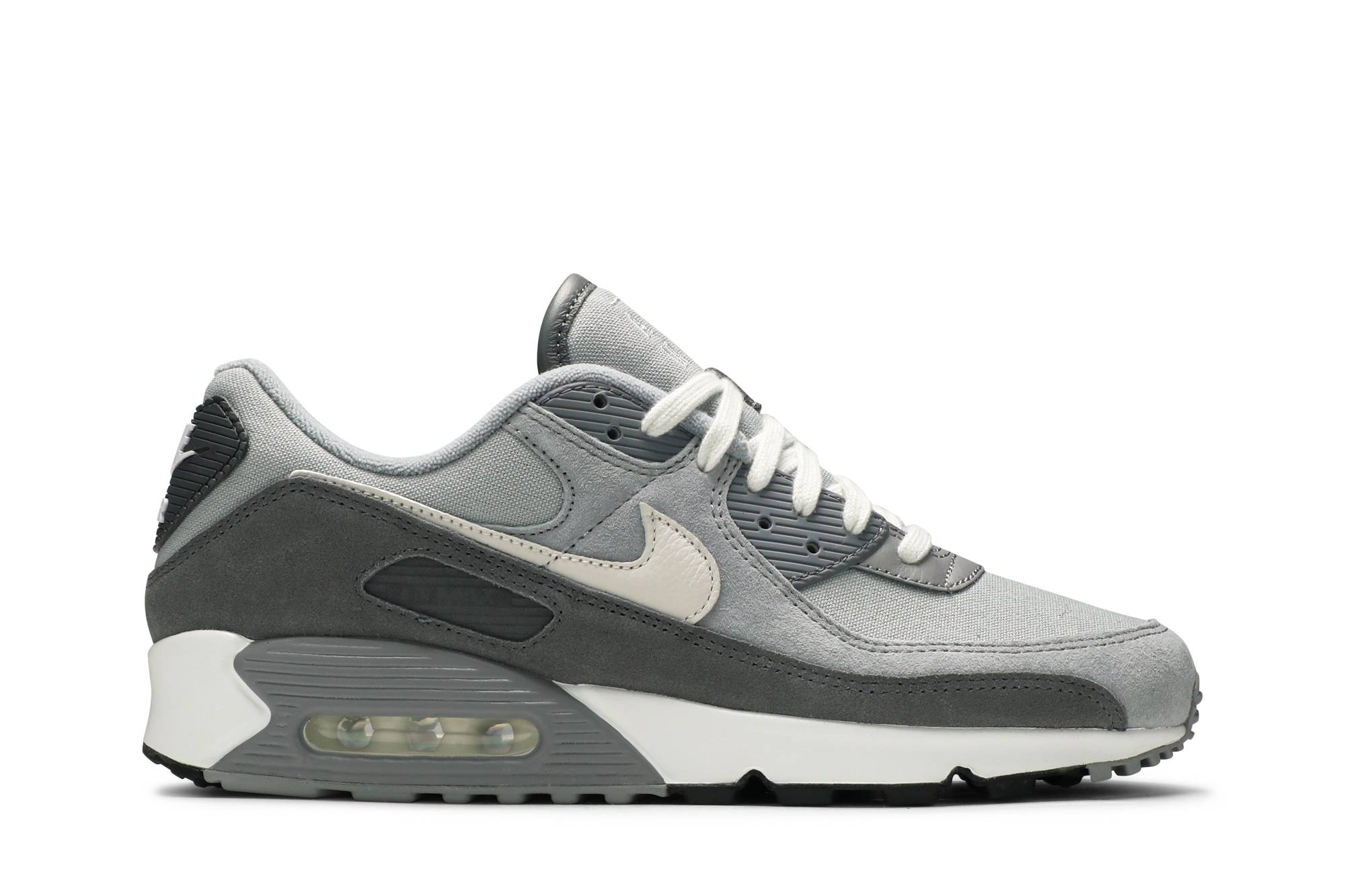 Nike Air Max 90 Premium Light Smoke Grey DA1641-001 Nicesnk