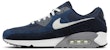 Nike Air Max 90 Premium 'Obsidian' Lelaki Wanita Kasut Sneakers DA1641-400