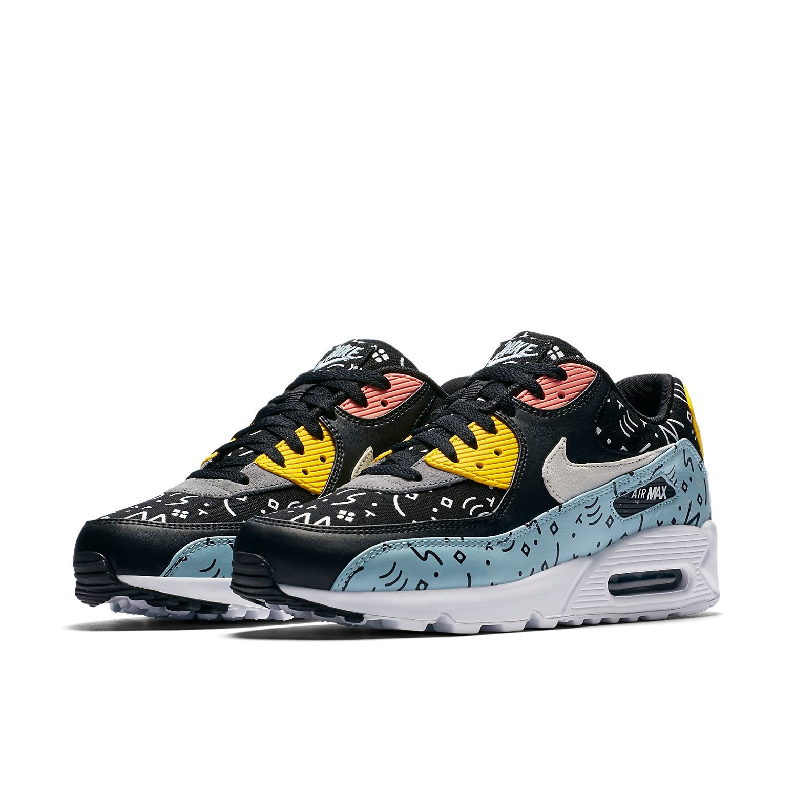 Lookbook Nike Air Max 90 Premium 'Ocean Bliss' Lelaki Perempuan. 700155-405