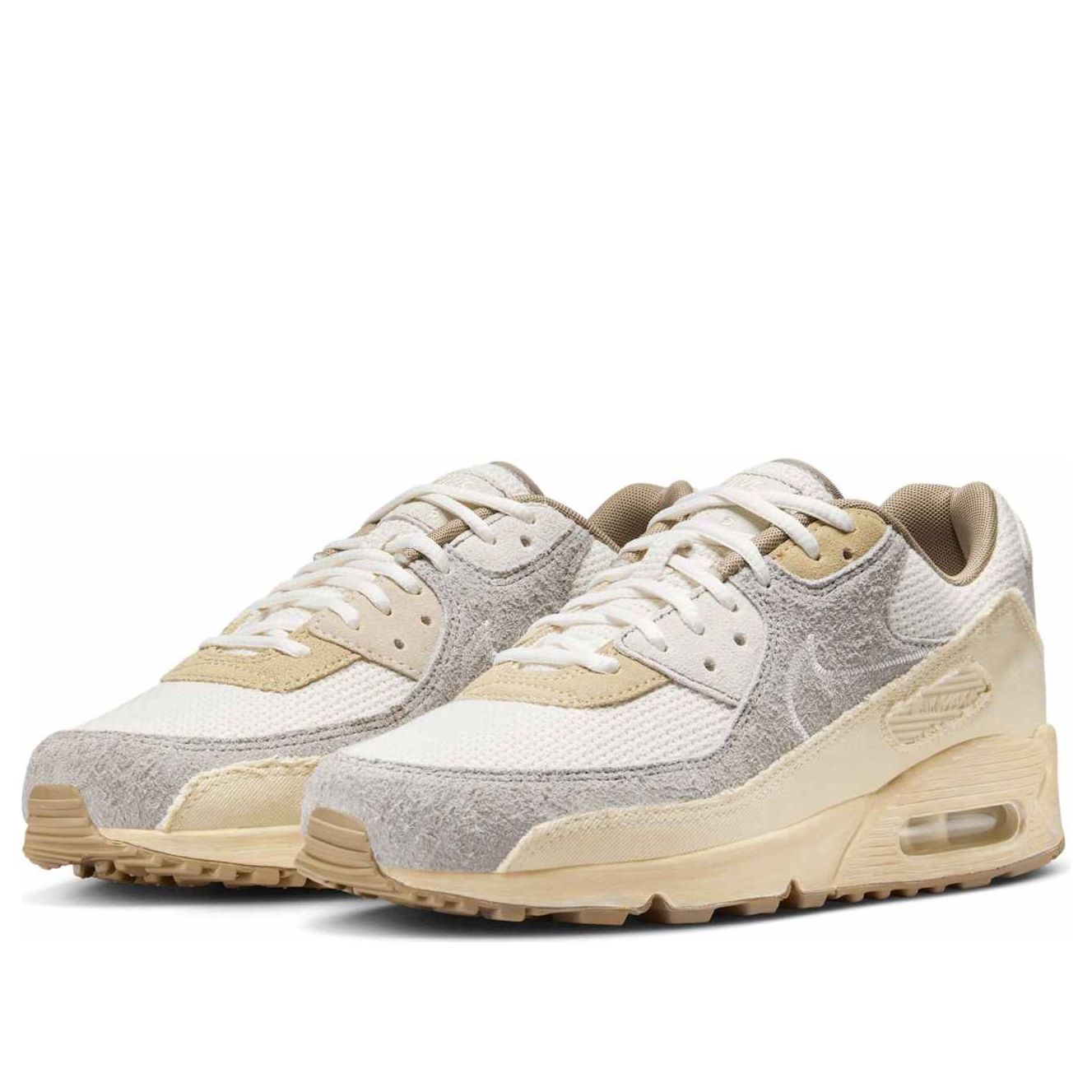 Shop Nike Air Max 90 Premium ''Pale Ivory'' Putih Gading IM6773-104