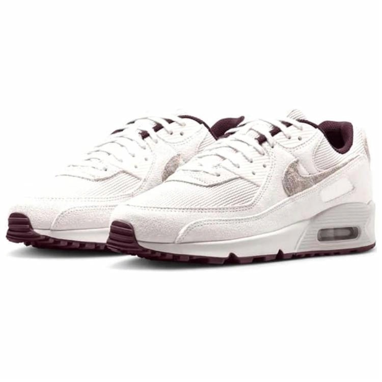 Order Nike Air Max 90 Premium 'Phantom Burgundy Crush' Lelaki/Wanita Malaysia HQ1712-001