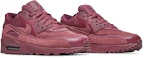 Cheap Nike Air Max 90 Premium 'Vintage Wine' dalam warna Wain Klasik 700155-601