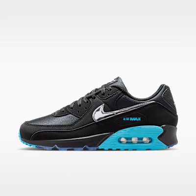 Nike Air Max 90 高級版 黑色/伽瑪藍/冰藍/鉻 IQ9438-001 Buy Nike Air Max 90 高級版 黑色/伽瑪藍/冰藍/鉻 IQ9438-001