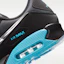Cheap Nike Air Max 90 高級版 黑色/伽瑪藍/冰藍/鉻 IQ9438-001