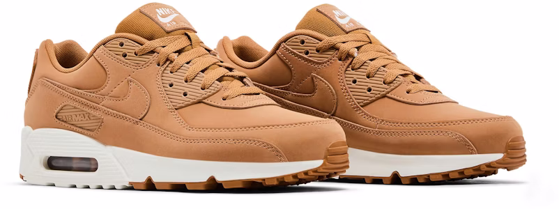 Nike Air Max 90 Premium Flax Sail Coklat Putih HJ3153-200 Cheap Nike Air Max 90 Premium Flax Sail Coklat Putih HJ3153-200