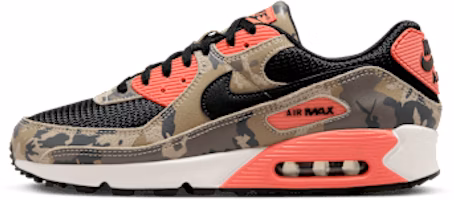 Nike Air Max 90 Premium Light Khaki/Magic Ember/Mink Brown/Black IF1721-200 Nike Air Max 90 Premium Light Khaki/Magic Ember/Mink Brown/Black IF1721-200