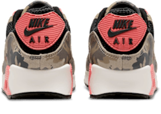 Nike Air Max 90 Premium Light Khaki/Magic Ember/Mink Brown/Black IF1721-200 Details for Nike Air Max 90 Premium Light Khaki/Magic Ember/Mink Brown/Black IF1721-200