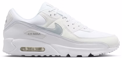 Nike Air Max 90 Premium White Metallic Silver Reflective HV4517-100 Nike Air Max 90 Premium White Metallic Silver Reflective HV4517-100