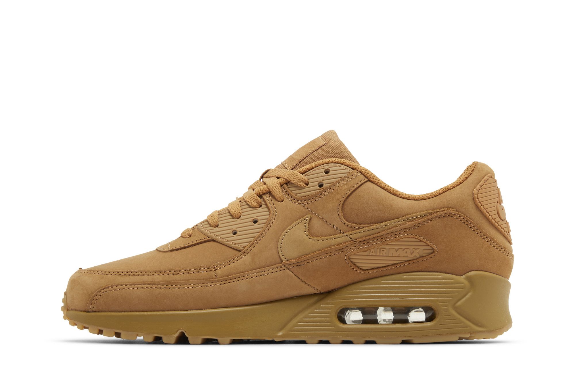 Lookbook Nike Air Max 90 PRM 'Coklat Gandum/Tanah Ringan/Wheat' FZ5102-299