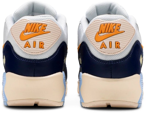 耐吉Air Max 90 純白藍黑 AJ1285-008 Details for 耐吉Air Max 90 純白藍黑 AJ1285-008