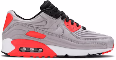 Nike Air Max 90 QS Lux 'Night Silver Crimson' CZ7656-001 Nike Air Max 90 QS Lux 'Night Silver Crimson' CZ7656-001
