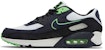 Nike Air Max 90 SE 'Scream Green' Lelaki Wanita Kasut Sneaker. DN4155-001