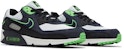 Nike Air Max 90 SE 'Scream Green' Lelaki Wanita Kasut Sneaker. DN4155-001