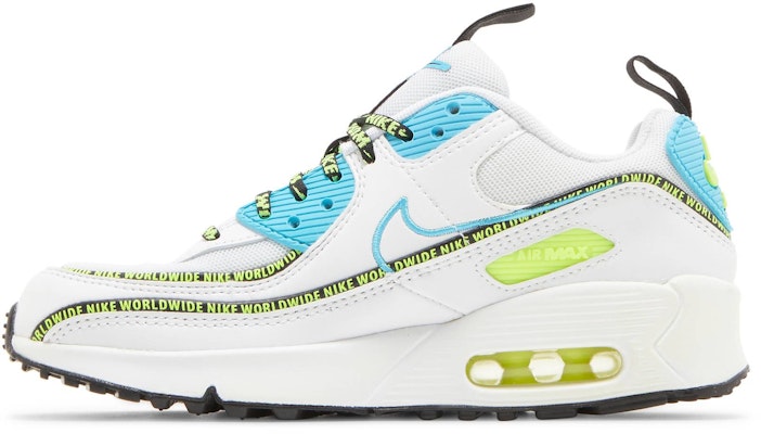 (초등학생) 나이키 에어맥스 90 SE '월드와이드 블루 퓨리 볼트' CV7665-100 Lookbook (초등학생) 나이키 에어맥스 90 SE '월드와이드 블루 퓨리 볼트' CV7665-100