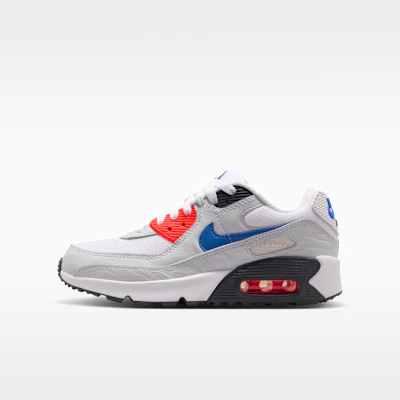 (JR) Nike Air Max 90 SE 白/光塵灰/亮紅/皇室藍 IR3589-100 Buy (JR) Nike Air Max 90 SE 白/光塵灰/亮紅/皇室藍 IR3589-100