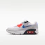 Buy (JR) Nike Air Max 90 SE 白/光塵灰/亮紅/皇室藍 IR3589-100