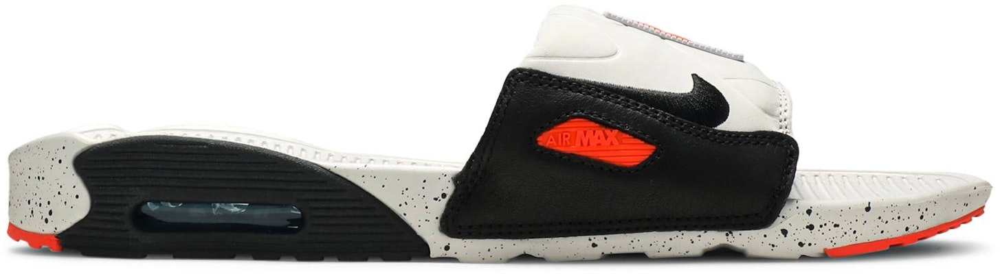 Nike Air Max 90 Slide 輕便 舒適 運動 人字拖 男款 白橘黑拼色 Buy Nike Air Max 90 Slide 輕便 舒適 運動 人字拖 男款 白橘黑拼色