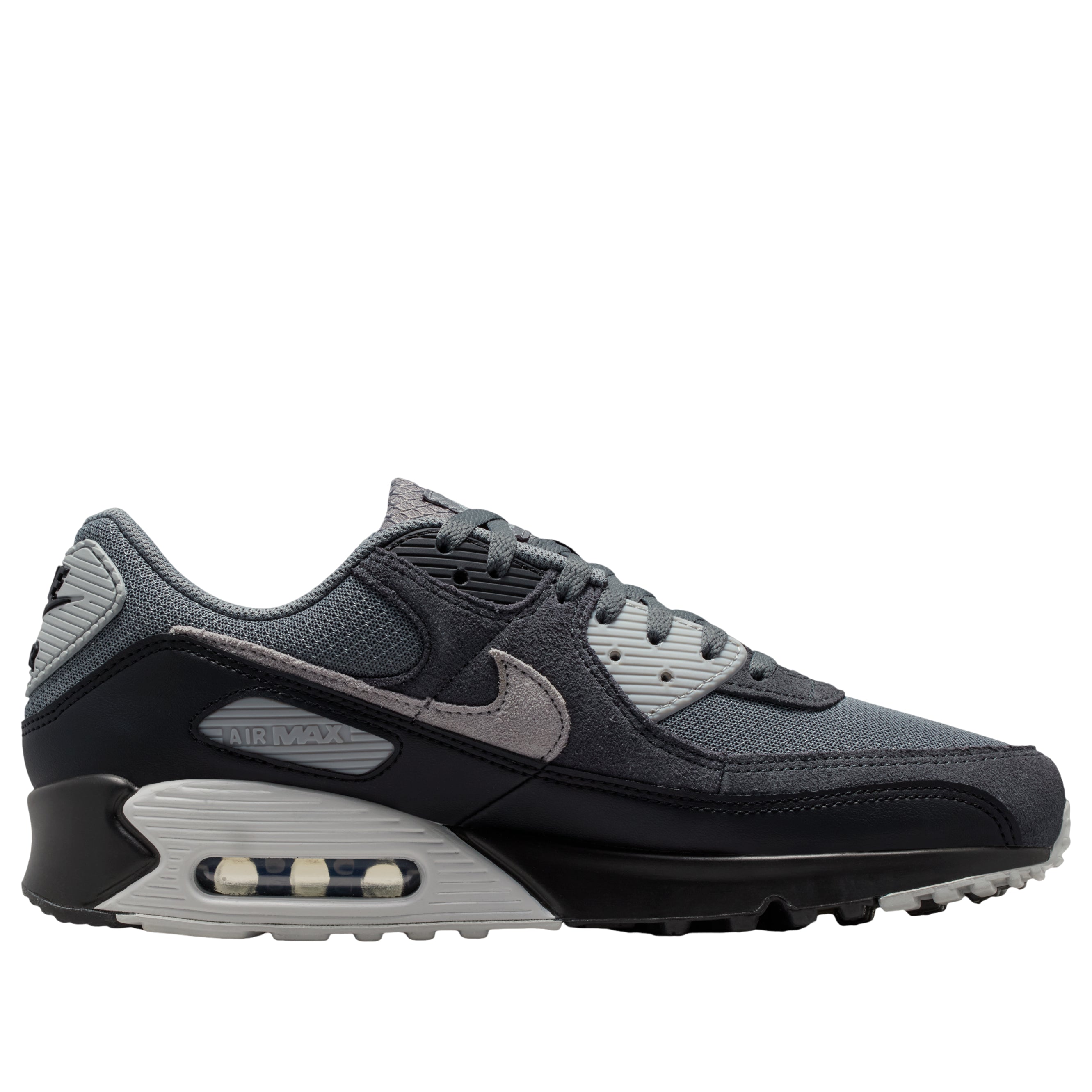 Details for Nike Air Max 90 Kelabu Asap Hitam Photon Dust DM0029-020