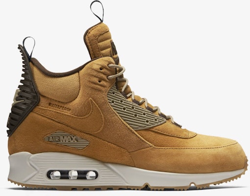Kasut Nike Air Max 90 Sneakerboot Winter Wheat 684714-700 Details for Kasut Nike Air Max 90 Sneakerboot Winter Wheat 684714-700