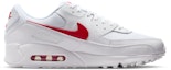 Lookbook Nike Air Max 90 Sneakers White/White/University Red DM0029-120