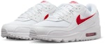 Purchase Nike Air Max 90 Sneakers White/White/University Red DM0029-120