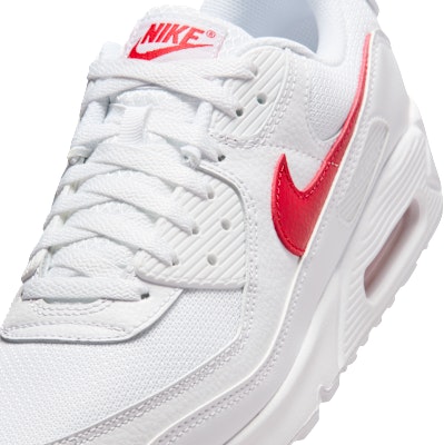 Nike Air Max 90 Sneakers White/White/University Red DM0029-120 Sizing Nike Air Max 90 Sneakers White/White/University Red DM0029-120