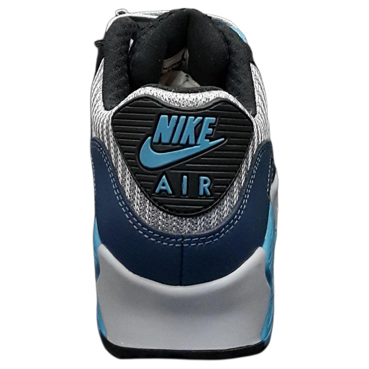 Lookbook 나이키 에어맥스 90 스쿼드론 블루/울프 그레이 (or) 나이키 에어맥스 90 스쿼드론 블루 회색 537384-414