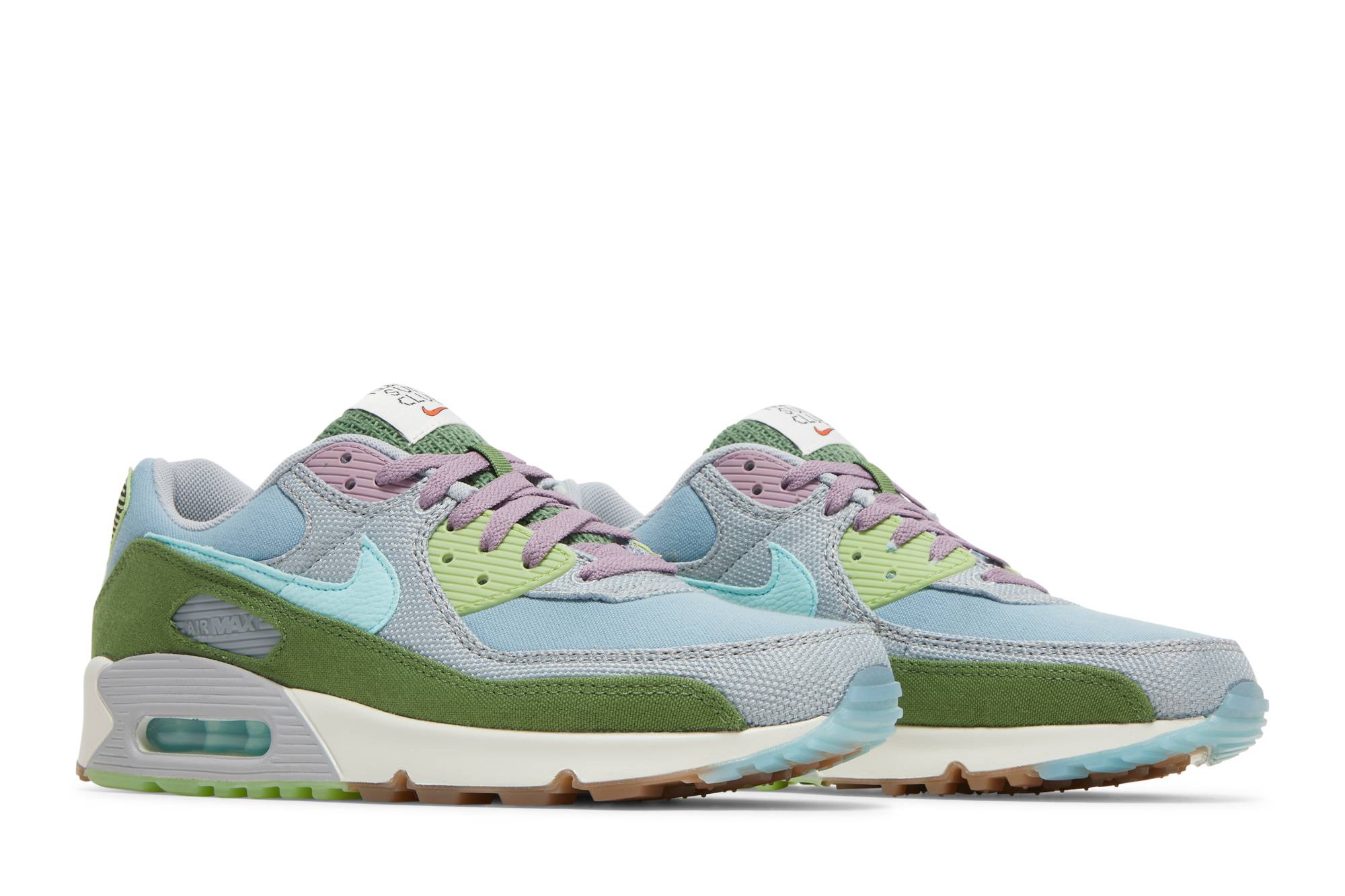 Cheap Nike Air Max 90 Sun Club 'Biru Muda/Hijau' DM0036-400