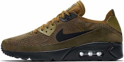 Nike Air Max 90 Ultra 2.0 Flyknit 'Olive Flak' 875943-302 Nike Air Max 90 Ultra 2.0 Flyknit 'Olive Flak' 875943-302
