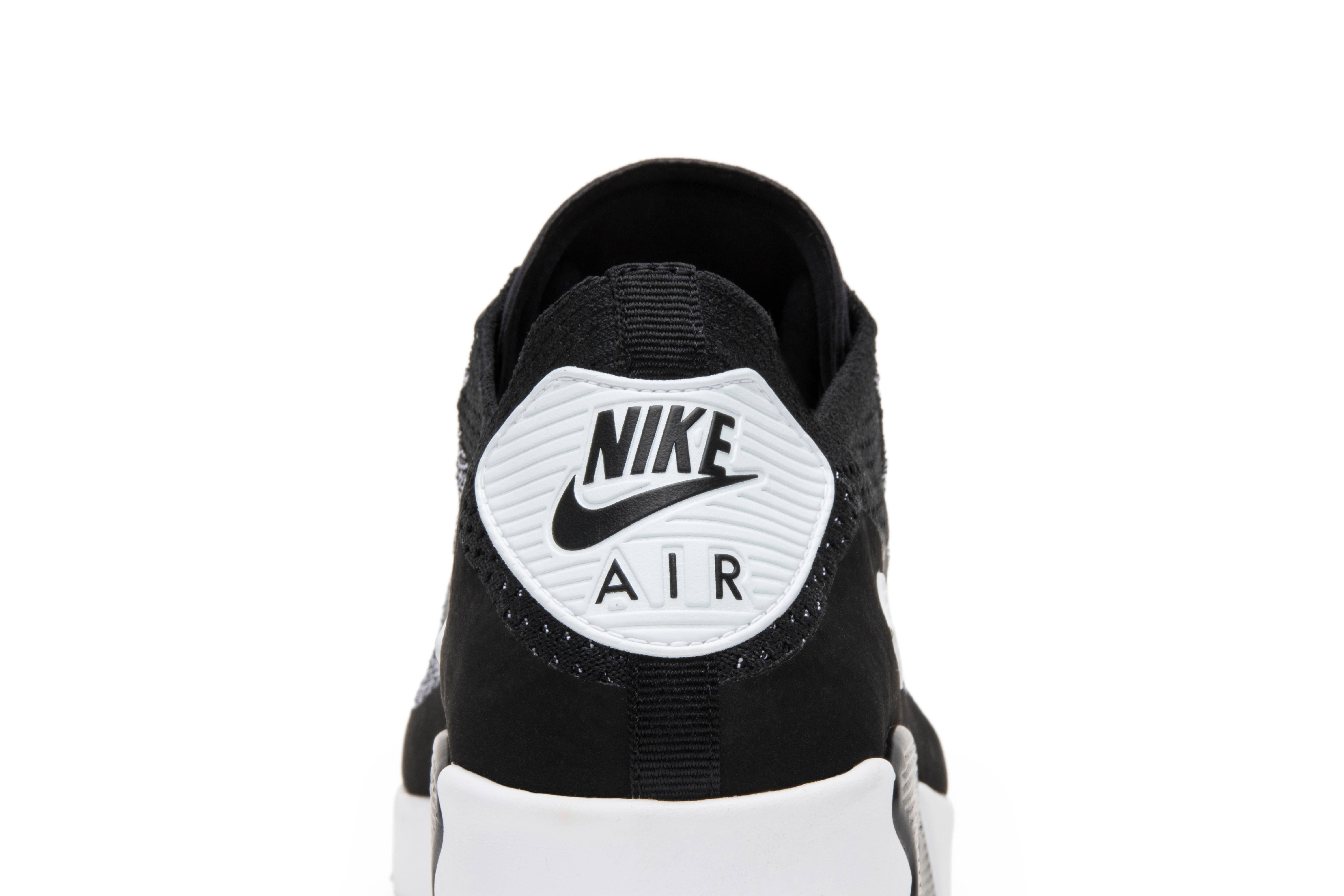 Sizing Nike Air Max 90 Ultra 2.0 Flyknit 'Oreo' para Hombre y Mujer 875943-001