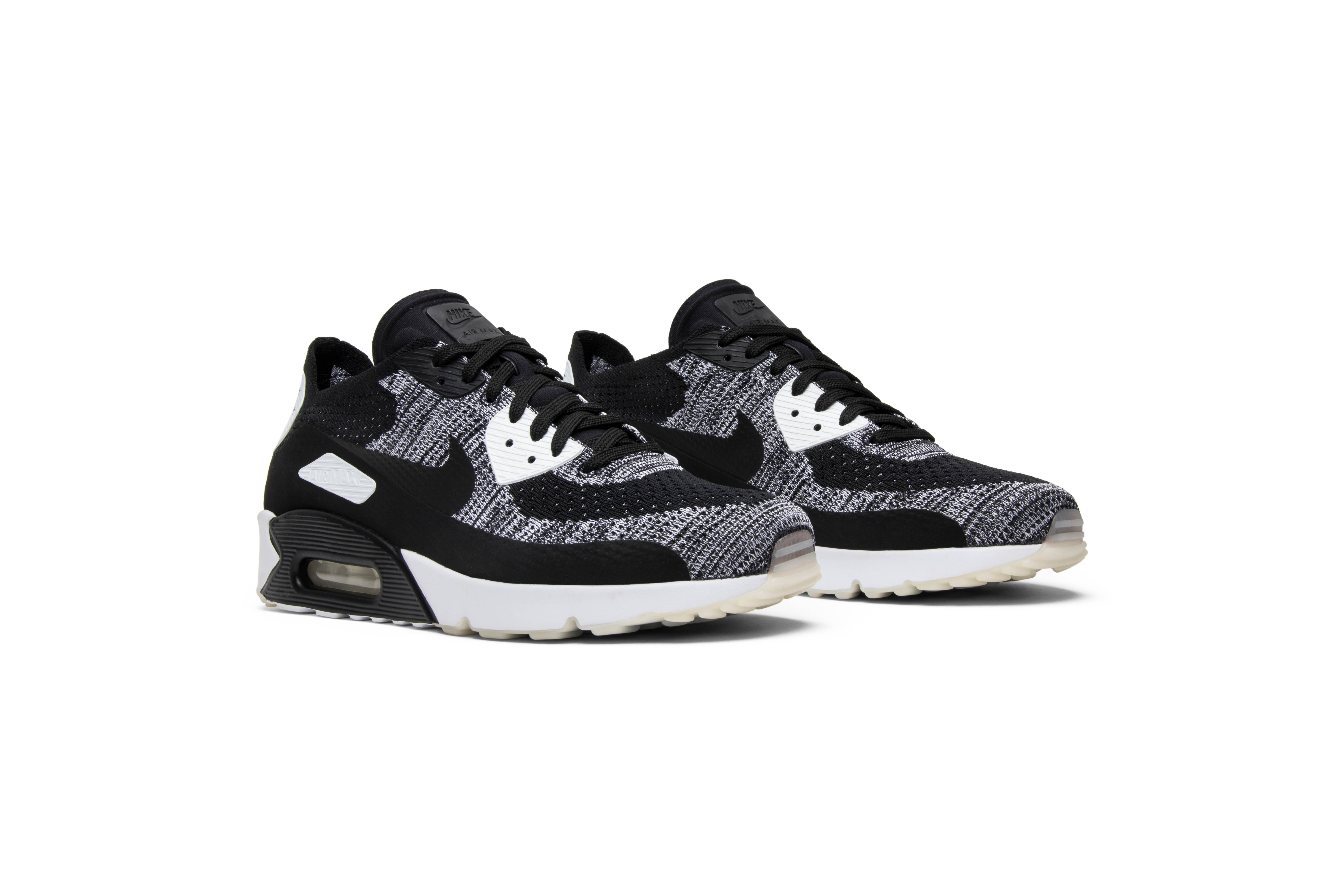 Cheap Nike Air Max 90 Ultra 2.0 Flyknit 'Oreo' para Hombre y Mujer 875943-001