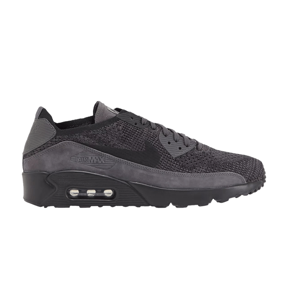 Buy Nike Air Max 90 Ultra 2.0 Flyknit 'Thunder Grey' Lelaki Kasual Sneaker 875943-008
