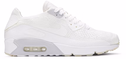 Nike Air Max 90 Ultra 2.0 Flyknit 'Triple White' 875943-101 Nike Air Max 90 Ultra 2.0 Flyknit 'Triple White' 875943-101