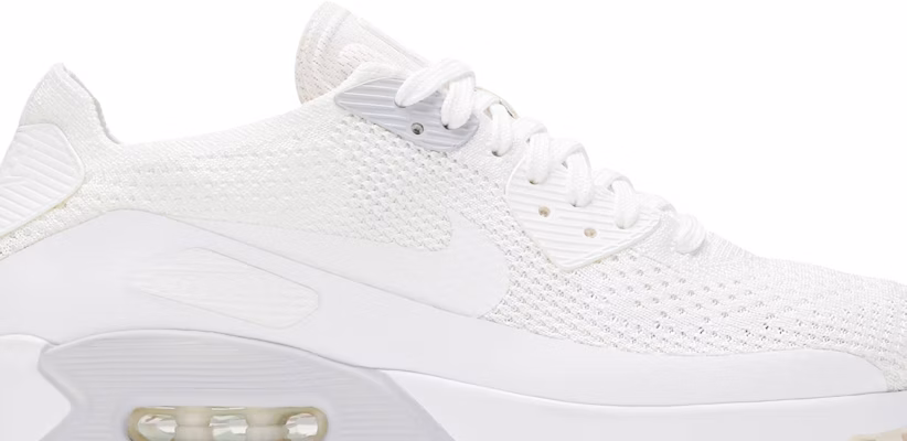 Nike Air Max 90 Ultra 2.0 Flyknit Triple White 875943 101