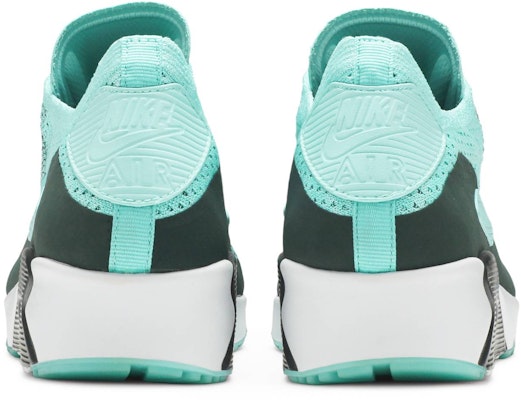 Nike Air Max 90 Ultra 2.0 Flyknit Hyper Turquoise 875943-301 Details for Nike Air Max 90 Ultra 2.0 Flyknit Hyper Turquoise 875943-301