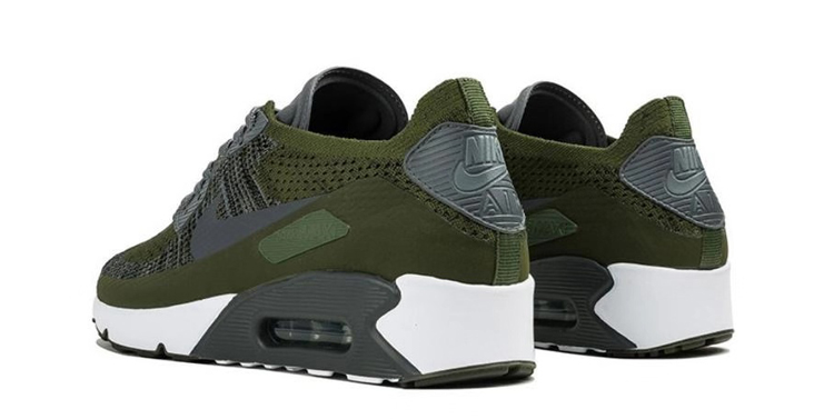 Order 耐克Air Max 90 Ultra Flyknit 2.0 绿色 875943-300