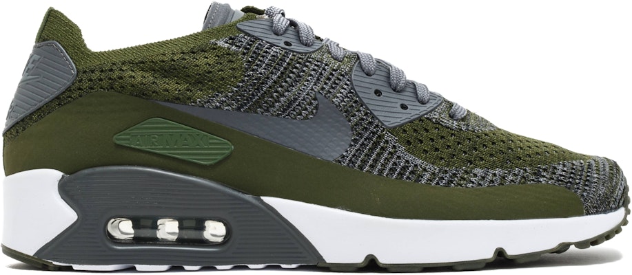 Nike Air Max 90 Ultra Flyknit 2.0 Green 875943-300 Buy Nike Air Max 90 Ultra Flyknit 2.0 Green 875943-300