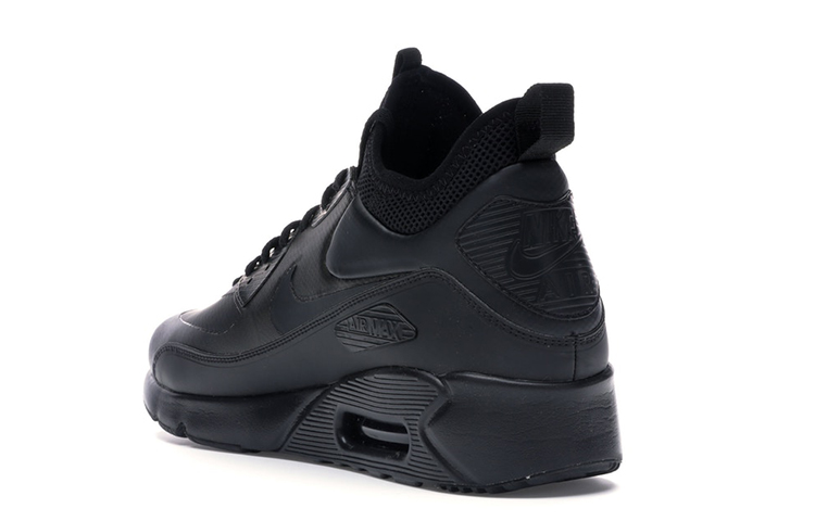 Shop Nike Air Max 90 Ultra Mid Winter ''Noir Anthracite'' 924458-004