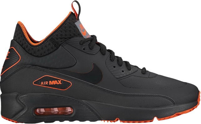 耐吉 Air Max 90 Ultra Mid Winter SE '黑色 總橙' AA4423-001 Buy 耐吉 Air Max 90 Ultra Mid Winter SE '黑色 總橙' AA4423-001