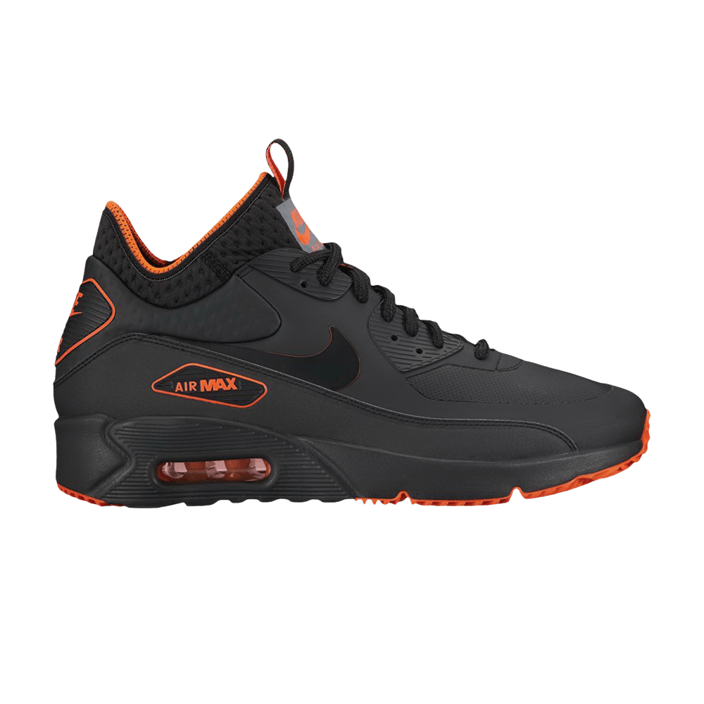 Nike Air Max 90 Ultra Mid Winter SE 'Black Total Crimson' AA4423-001