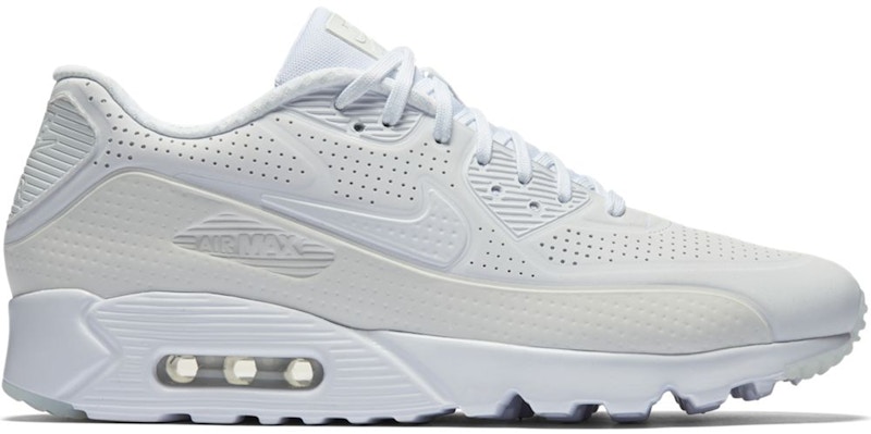 Nike Air Max 90 Ultra Moire 'Triple White' 819477-111