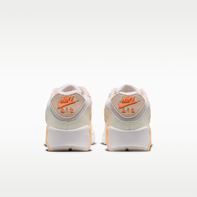 Details for Nike Air Max 90 White/Chalk/Orange Frost/Orange Pulse IQ0098-102