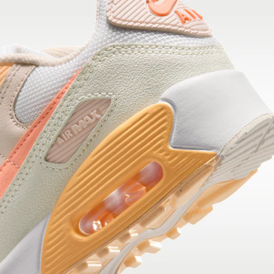 Nike Air Max 90 White/Chalk/Orange Frost/Orange Pulse IQ0098-102 Cheap Nike Air Max 90 White/Chalk/Orange Frost/Orange Pulse IQ0098-102