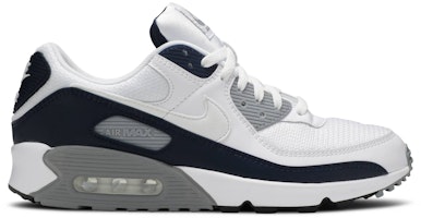 Nike Air Max 90 White Grey Obsidian CT4352-100 Nike Air Max 90 White Grey Obsidian CT4352-100