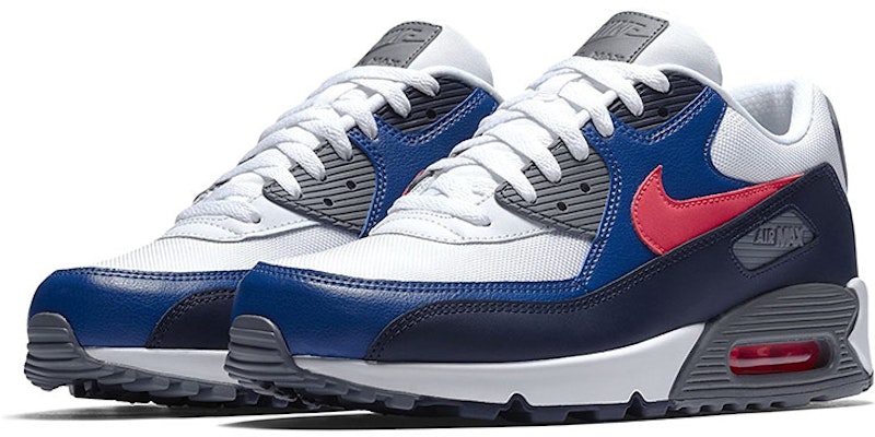Nike Air Max 90 Putih Solar Merah Obsidian 537384-135 Lookbook Nike Air Max 90 Putih Solar Merah Obsidian 537384-135